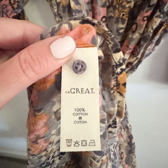 The Great Pink Floral The Shoreline Coverup Dress 2/M - Picture 6 of 7